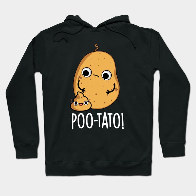 Poot-tato Funny Veggie Puns Hoodie by punnybone